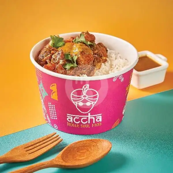 Butter Chicken Rice Bowl | Accha - Indian Soul Food, Veteran