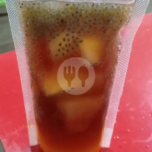 Es Soda Gembira Marjan Squash Dan Coca Cola | Ayam Geprek Zacky 3, Tanjung Karang Timur