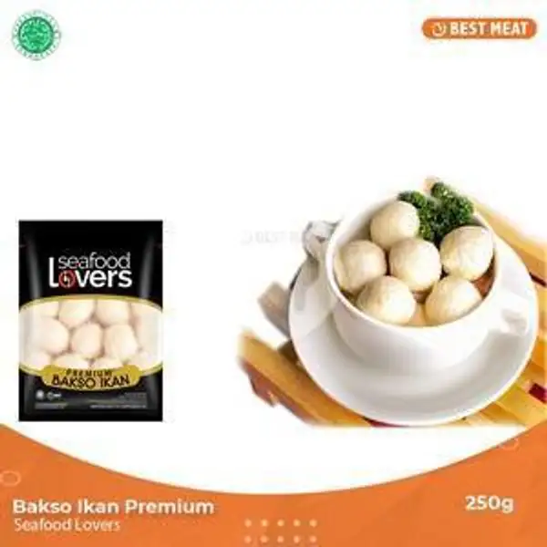 Seafood Lovers Bakso Ikan Premium 250 g | Best Meat, Gedong Kuning
