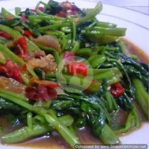 Cah Kangkung Saos Tiram, | Seafood Aca 48, Daan Mogot