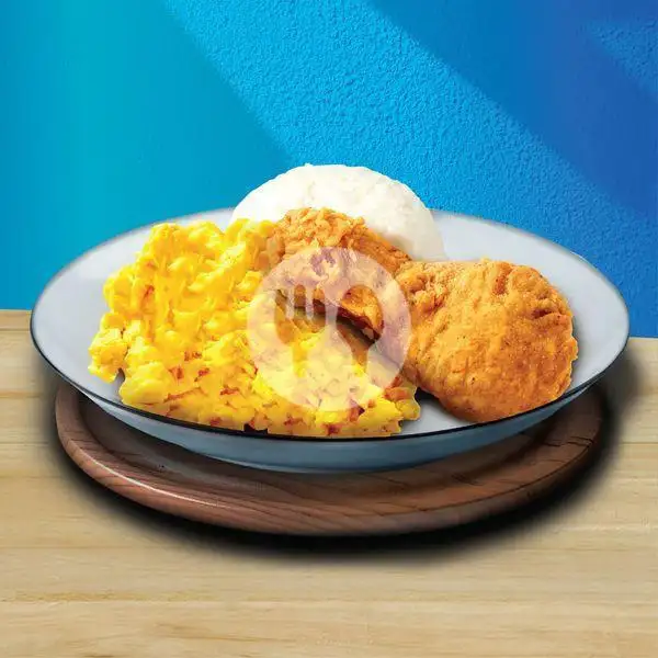 HHU 1 - Aroma Chicken, Rice & Egg | A&W, Hayam Wuruk