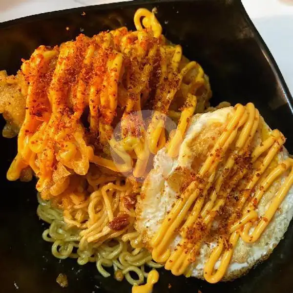 Indomie Ayam Spicy Mayo | Bikinlaper, Gunung Rinjani