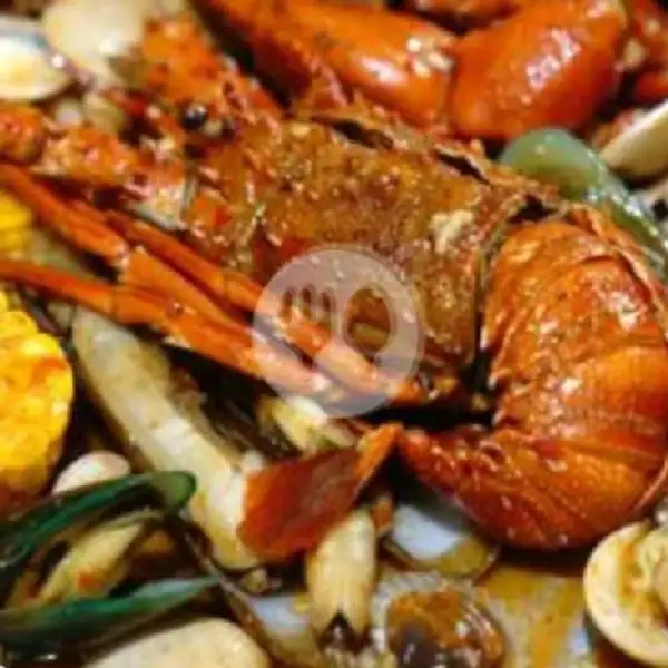 Lobster Rica Rica | Seafood Kedai Om Chan Kerang, Kepiting & Lobster, Mie & Nasi, Jl.Nyai A.Dahlan