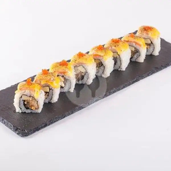 Cheesy Salmon Roll | Peco Peco Sushi, Tunjungan plaza 2