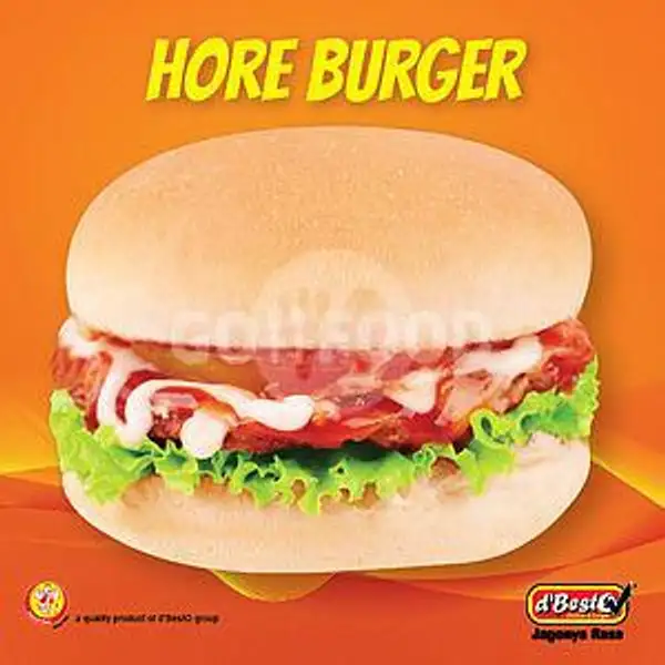 Hore Burger GJK | D'BestO, Pasar Pucung