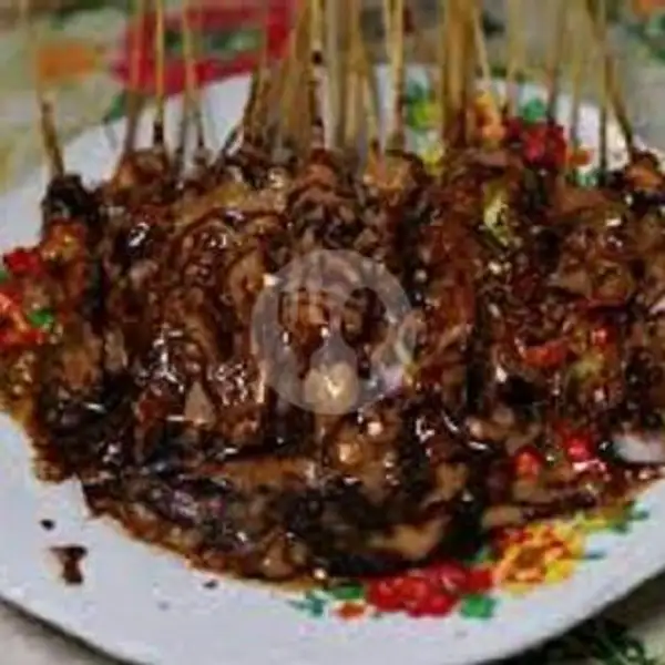 2 Porsi Sate Ayam Super Plus Nasi | Sate Madura Cak Han, Batam