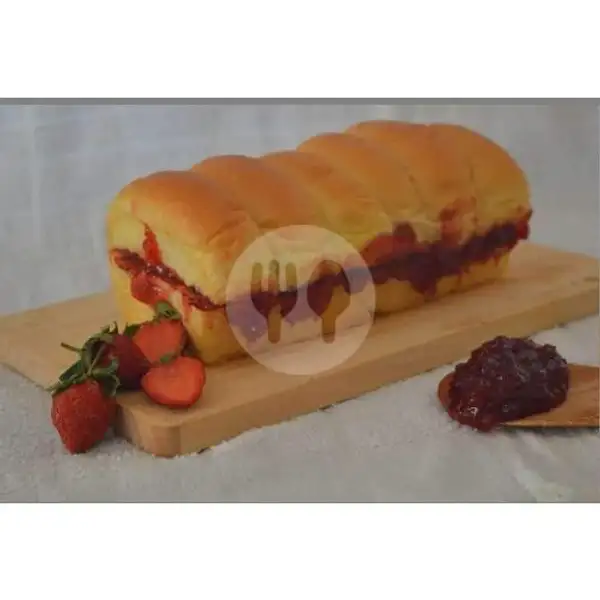 Roti Sobek Strawberry | Roti JD jadoel