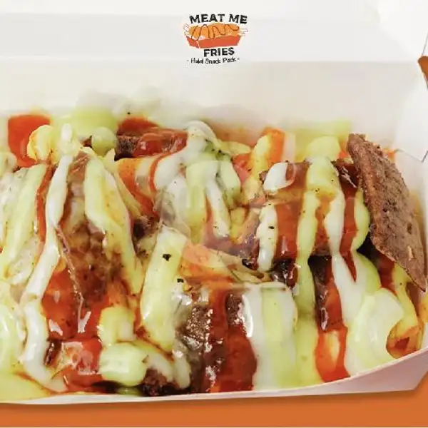 Meat Me Fries Basic Beef | Meat Me Fries - Satu Kitchen, Riau