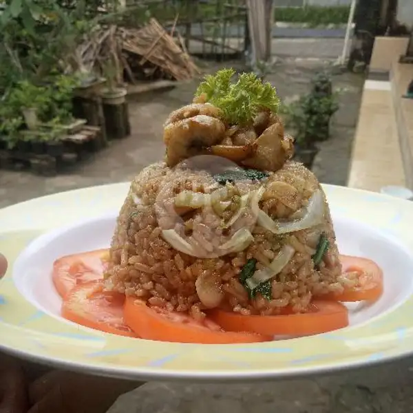 Fried Rice Chicken Mushroom | GEPREK AL DENTE