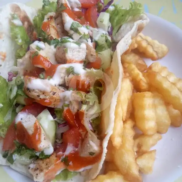 Chicken Taco With French Fries | GEPREK AL DENTE