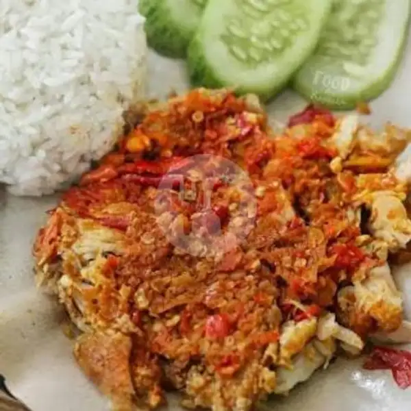 Nasi + Ayam Geprek | Rex Ayam Geprek, Subang Kota