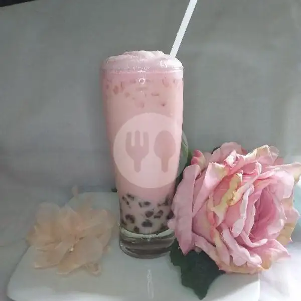 Milky Ice Milk Tea Boba Red Velvet Cheese Cream | Milky Ice Sidotopo Wetan