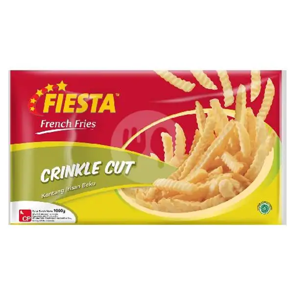 Fiesta Kentang Crinkle Cut 1KG | Bumba Frozen Food