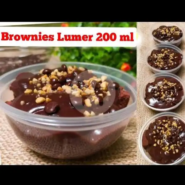 Brownies Cup Lumer ( 200 Ml ) | Donat cantik i-kiss