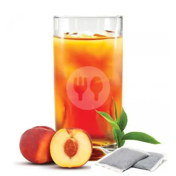 Ice Tea Peach | Nasi Goreng Kedai Delizioso, Pondok Rajeg