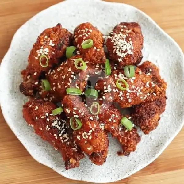 BBQ Chicken Wings 6 Pcs / Sayap Ayam Bersaus BBQ | Ayam Chicken Rice Box, Belimbing