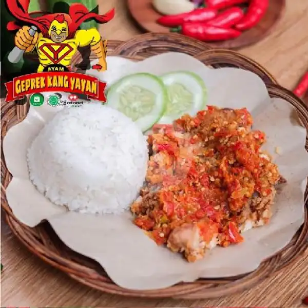 Paket 1 | Ayam Geprek Kang Yayan, Cijerokaso