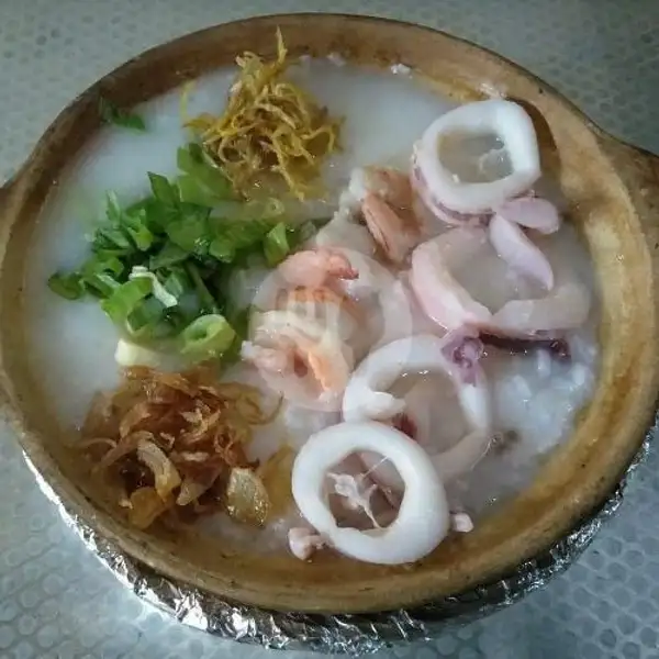 Bubur Seafood | Bubur Kodok & Mee Hoon Kueh (Cabang A2 Foodcourt), Lubuk Baja
