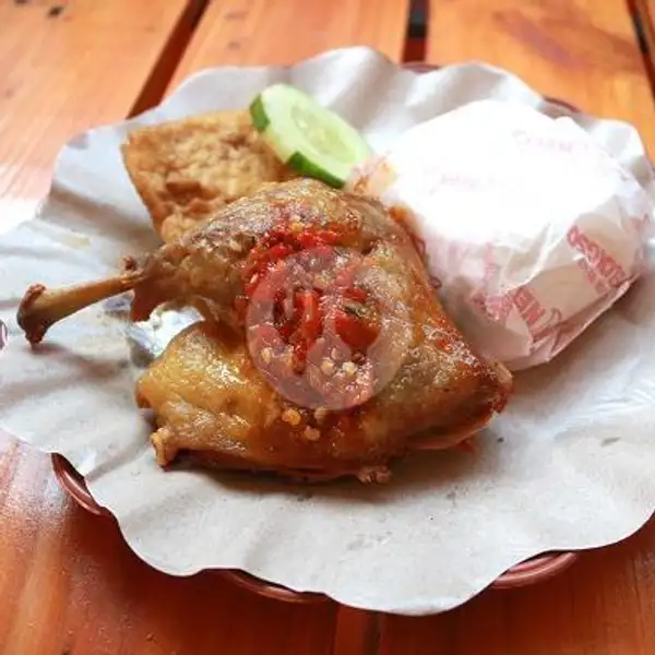 Bebek Goreng Jumbo + Nasi | Ayam Goreng Nelongso, Dr Soetomo Gresik