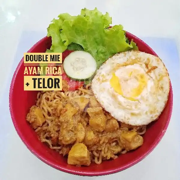 Double Mie + Ayam Rica + Telur | Kawaii.lpg ricebowl, Jalan Kamboja