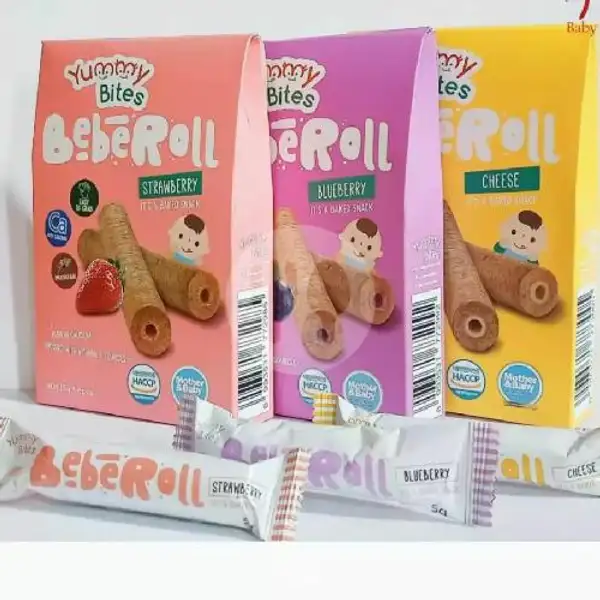 Beberoll Yummy Bites Bebe Roll Snack | Nayz Bubur Bayi Cinangka, Sawangan