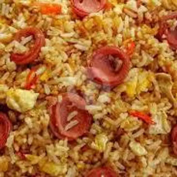 Nasi Goreng Sosis + Telor Dadar | Nasi Goreng Kumis(Bah Ahur)