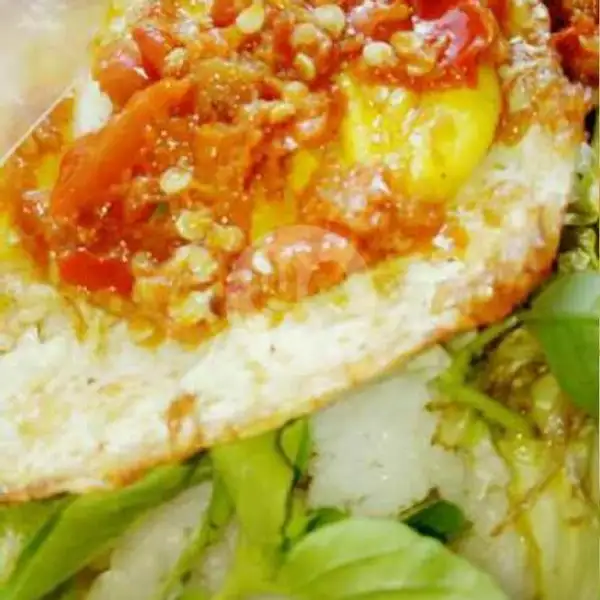 Telor Sambel Bawang + Nasi | Chili Kitchen Spesialis Ayam Geprek, Sa'i
