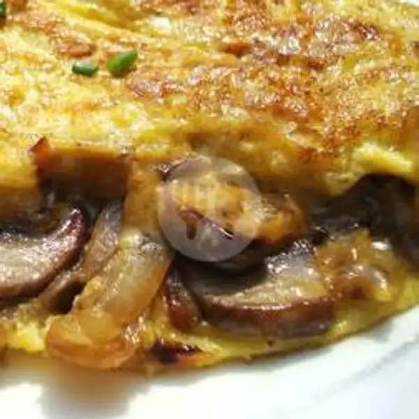 Mushroom Omelette Mozarella (Vegetarian Omelette ) | Oregano Bistro, Mengwi