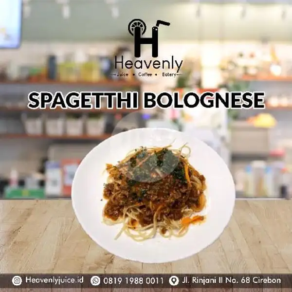 Spaghetti Bolognese | Heavenly Juice, JL. RINJANI 2 NO. 68 PERUMNAS CIREBON