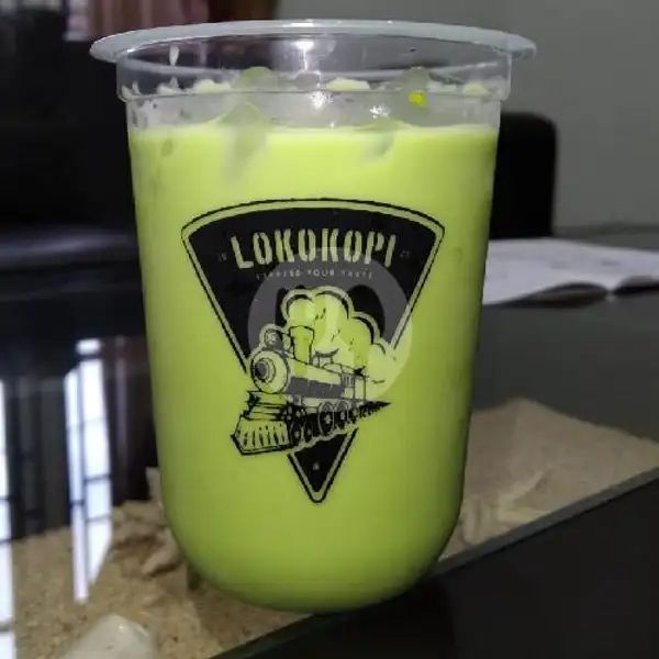 Ice Green Tea With Carnation | LOKO KOPI
