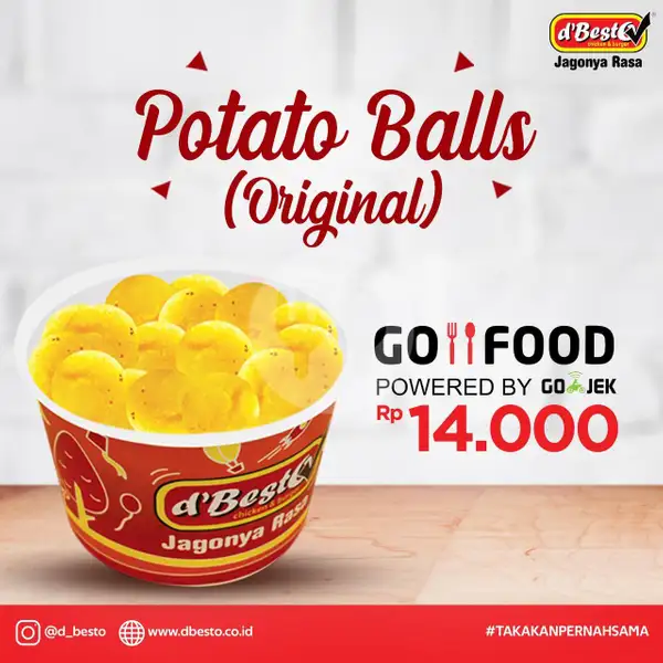 Potato Balls (Original) | dbestO, Asem Baris 2
