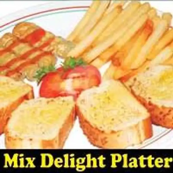 Mix Delight Platter | Sicilian Pizza, Tiara Dewata Supermarket