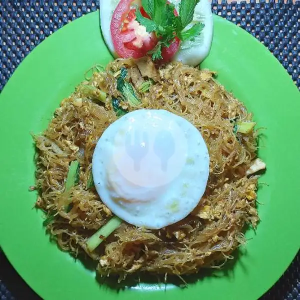 Bihun Goreng Spesial + Es Teh Tawar (DHD) | Nasi Goreng, Bakmi Dan Seafood Mas Bimo, Tj. Priok