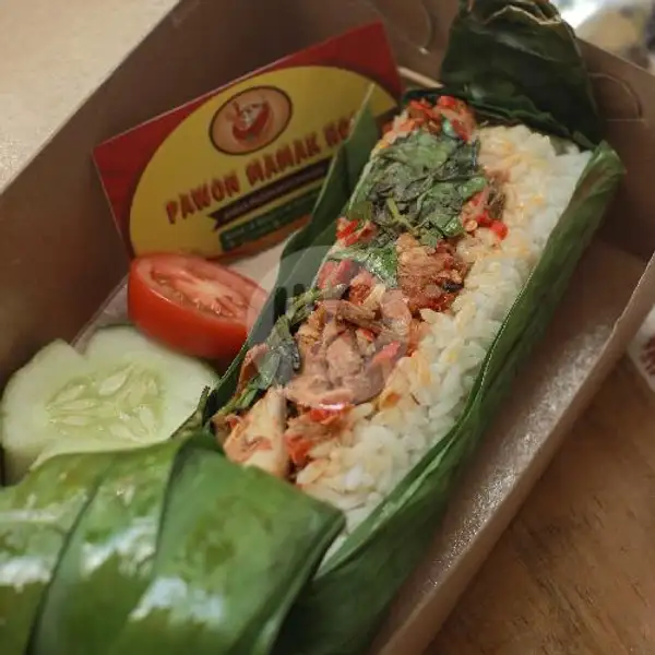 Nasi Bakar Ayam Suwir | Pawon Mamak Hot, Lowokwaru