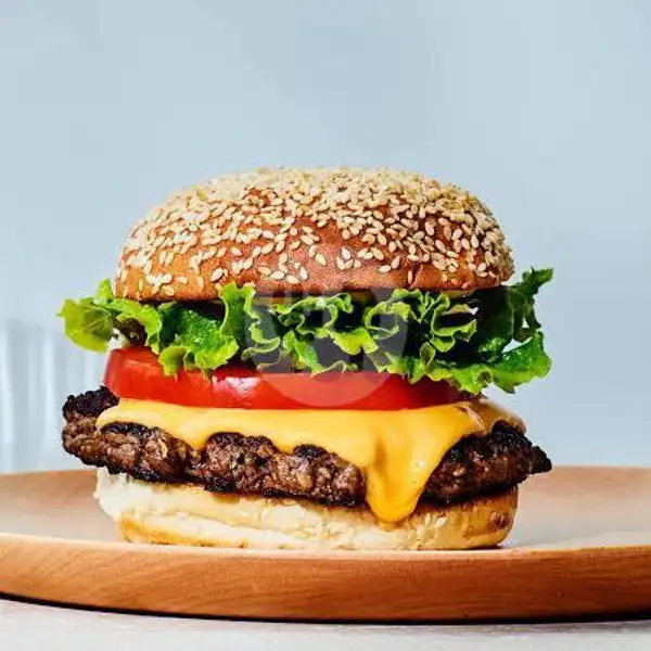 Cheese Burger | The Plaza Karaoke & Lounge