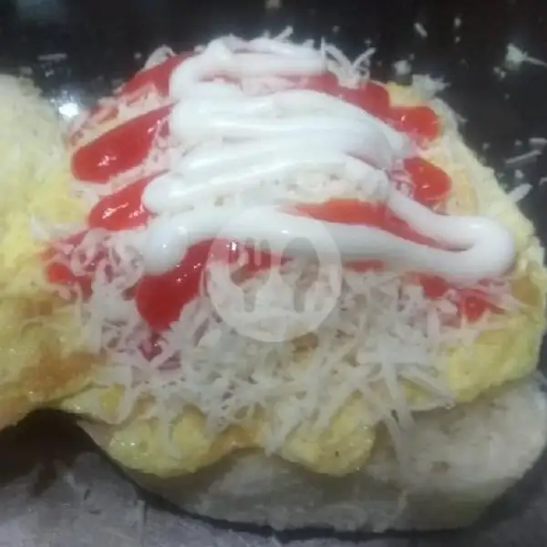 Telor Sosis Keju | Roti Bakar AL, Sukabirus