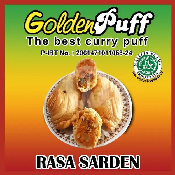 Curry Puff - Sarden | Golden Puff, Pekanbaru