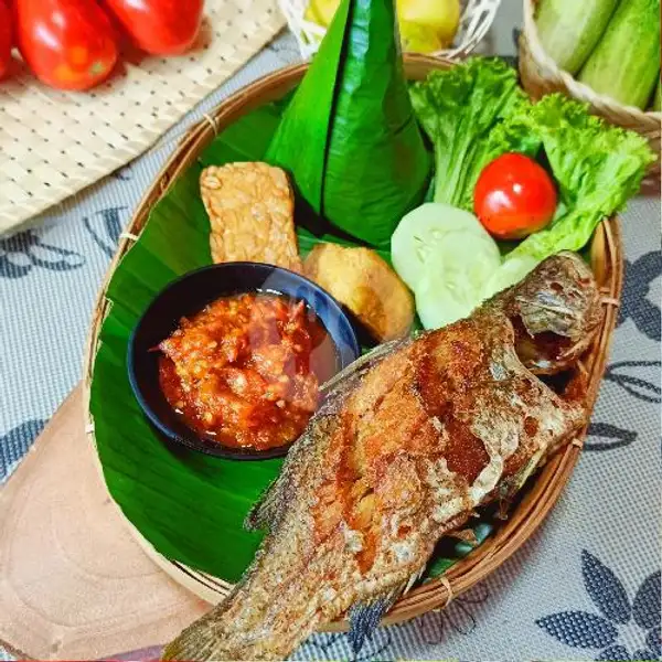 Paket Kakap Goreng Nasi Uduk Komplit | Ayam Bakar & Ikan Bakar Kebon Kacang, Thamrin