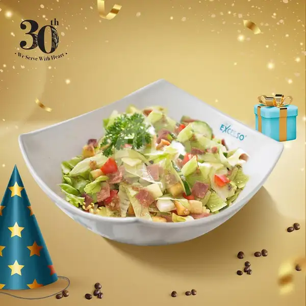 Beef And Cheese Salad | Excelso Coffee, Level 21 Mall