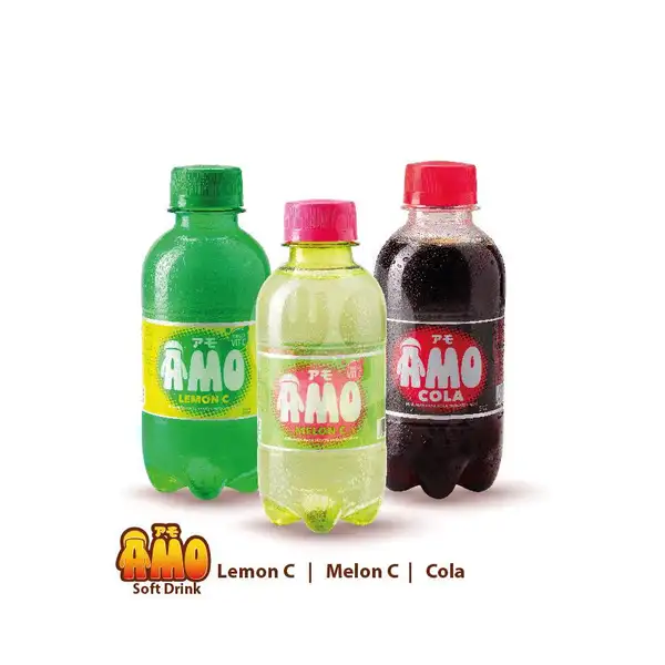 AMO Soft Drink | Richeese Factory, Buah Batu
