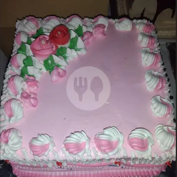 Dekorasi pink uk 20 free paket komplit | Kue Ulang Tahun Adeliaa Bakery, Pasar Senen Raya