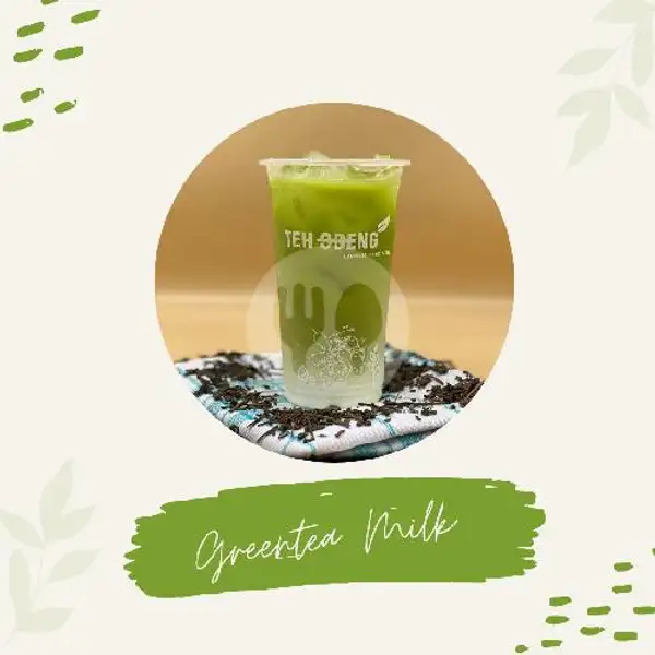 Greentea Milk | Teh Obeng Drink