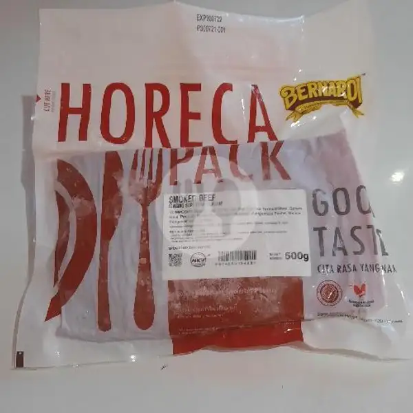 Bernardi Horeca Smoke Beef Block 500 g | Frozza Frozen Food