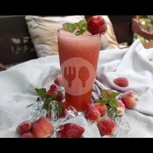 juice strawberry | Bakso Milenial