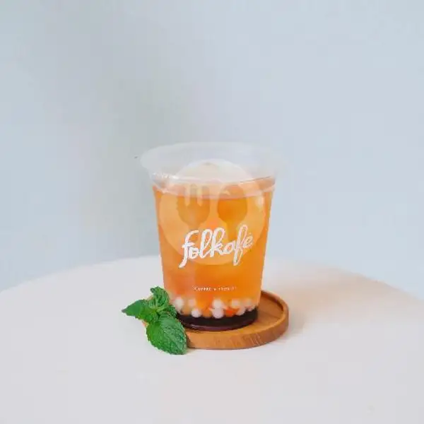 Ice Blueberry Tea | Folkafe Coffee & Stories, Setiabudi