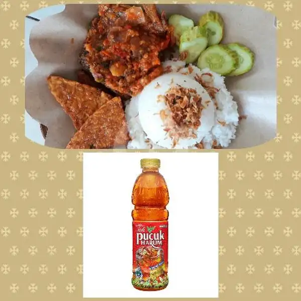 Paket Teh Pucuk, Nasi Ayam Goreng Batokok | Teh Talua Pak Datuak, Elang