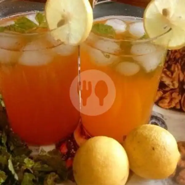 Ice Lemon Tea | Ge Rest Area Rasa Laper Kue Dadar Roti Burger dan Minuman, Cipayung