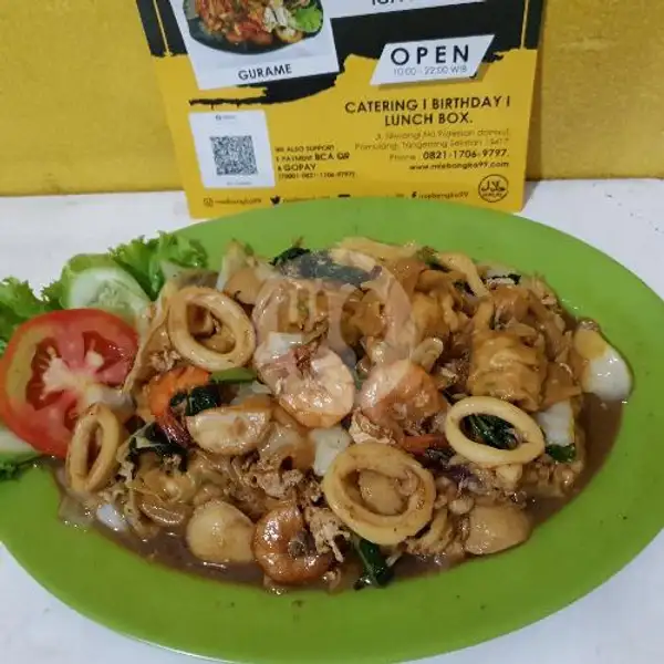 Pangsit Rebus Masak Seafood | Mie Bangka99, Pamulang