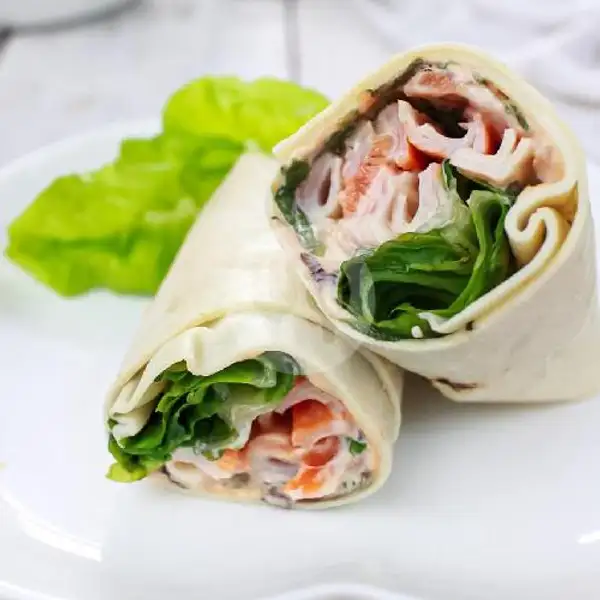 Salmon Salad Wraps | Mentai By Kirei Sushi, Laut Banda