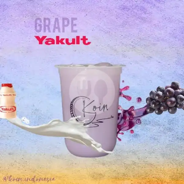 Grape Yakult | Rice Bowl Koin Tlogosari